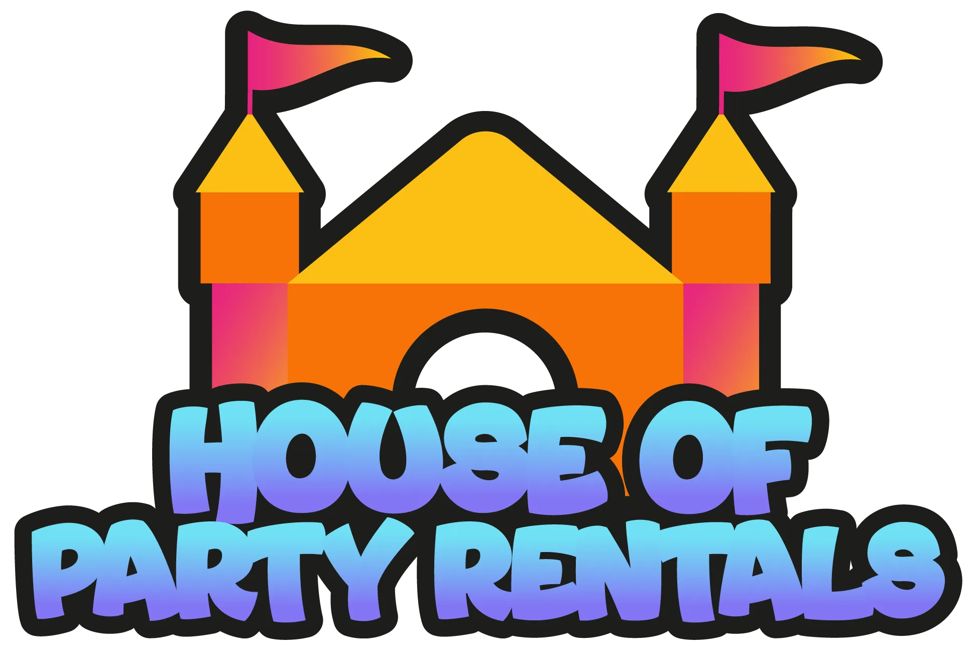 Logo House Of Party Rentals