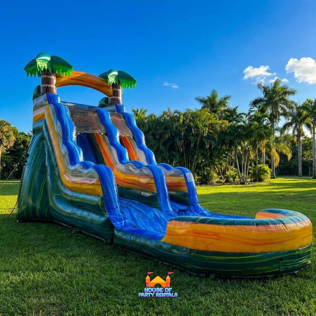 17FT Tropical Wave Waterslide