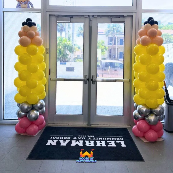 Pencil Balloon Column Decoration – Back to School & Events (8 ft)