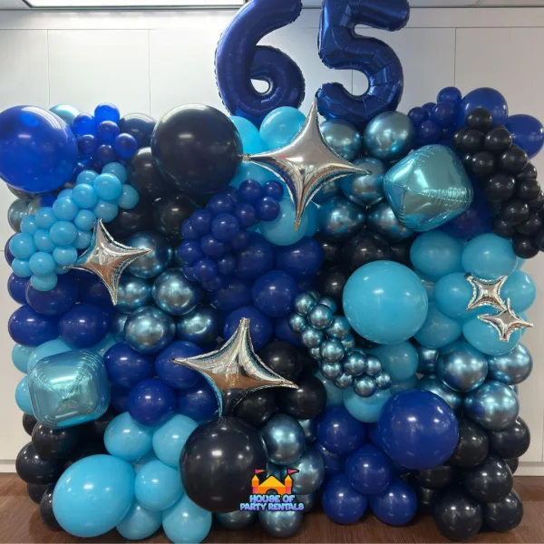 Deluxe Organic Balloon Wall 8x8