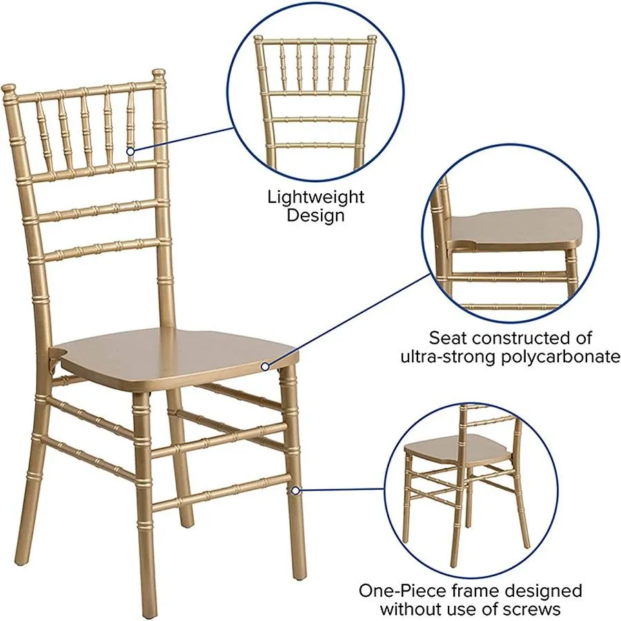 Gold Chiavari chair for Rent House Of Party Rentals