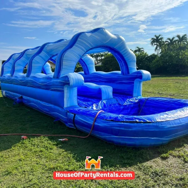 35FT Double Lane Slip N Slide Inflatable 2