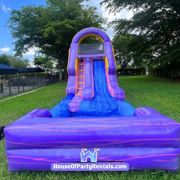 17ft Purple Wave Water Slide 3
