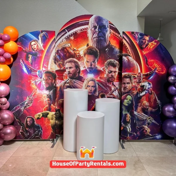 Endgame Avengers Birthday Decoration